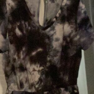 Black and white short jumper set